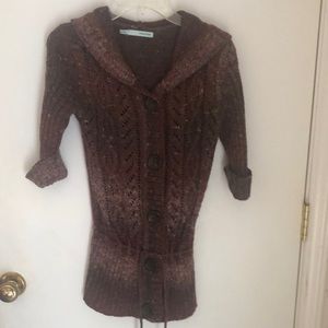 Maurice’s women’s fall hooded sweater size small